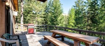 Conconully Cabin on 42 Private Acres Near Hiking!