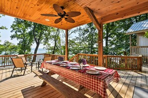 Terrace/patio - Lakefront Rutledge Home w/ Fire Pit & Private Dock (Rutledge)