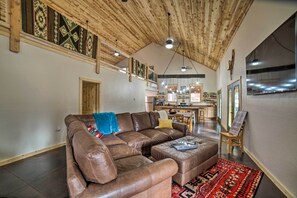 House (3 Bedrooms) | Interior - Family Home w/ Fire Pit & Grill ~ 1 Mi to Slopes! (Angel Fire)