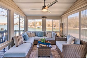 House (3 Bedrooms) | Interior - Private Boat Dock: Bright Lake Ozark Home! (Lake Ozark)