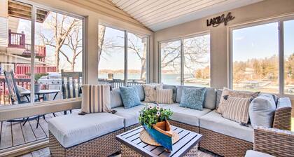 Private Boat Dock: Bright Lake Ozark Home!