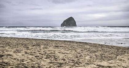 Walk to Beach: Pacific City Home w/ Bay Views!