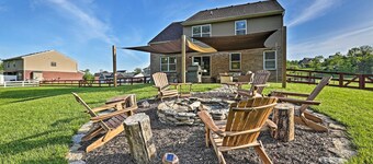 Spacious Family Home w/ Fire Pits, Large Yard