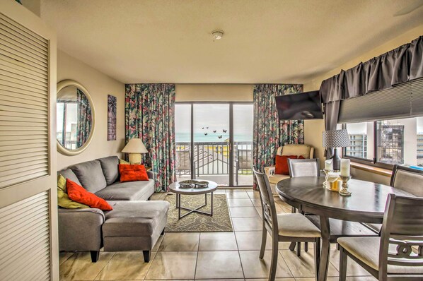 Front of property - Beach Access, Ocean View: Myrtle Beach Condo! (Myrtle Beach)