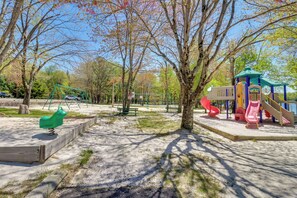 House (3 Bedrooms) | Interior - Fire Pit, Gas Grill: Pet-friendly Blakeslee Home! (Blakeslee)