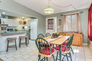 House (3 Bedrooms) | Interior - Fire Pit, Gas Grill: Pet-friendly Blakeslee Home! (Blakeslee)