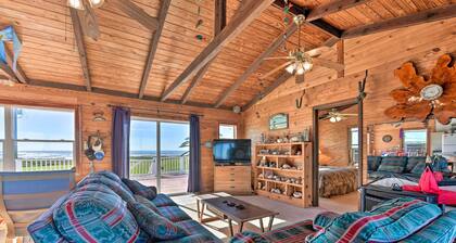 Oceanfront Sargent Beach Home w/ Dock!