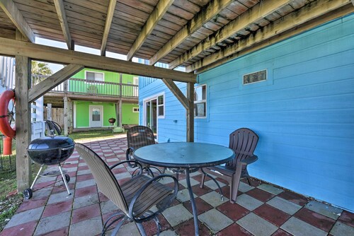 Oceanfront Sargent Beach Home w/ Dock!