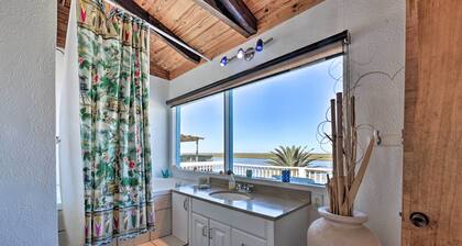 Oceanfront Sargent Beach Home w/ Dock!
