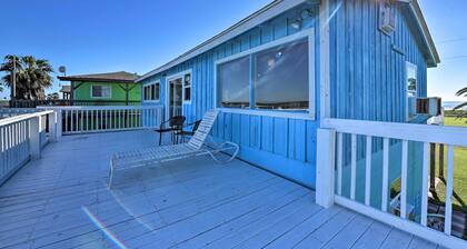 Oceanfront Sargent Beach Home w/ Dock!