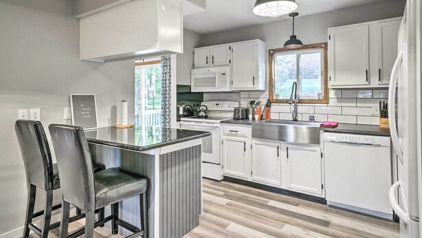 Private kitchen - 2-story Apple Valley Home w/ Yard + Deck! (Howard)