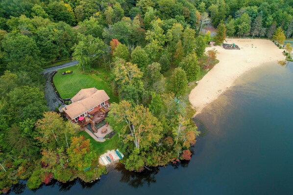 Interior - Ski, Swim & Relax: Waterfront Haven on Pines Lake! (Pocono Lake)