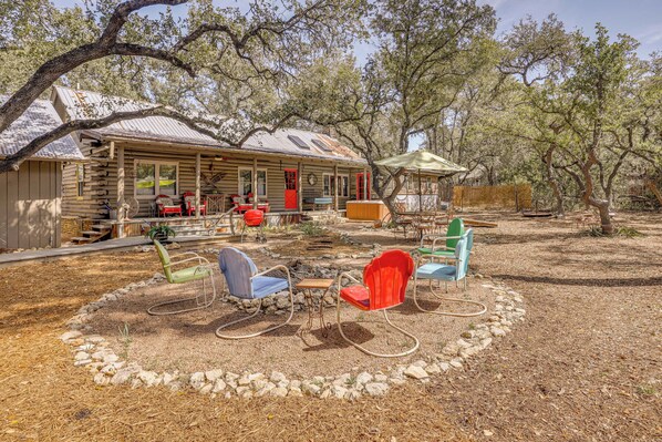 House (3 Bedrooms) | Interior - 'inn the Woods' Family Cabin w/ Hot Tub & Fire Pit (Wimberley)