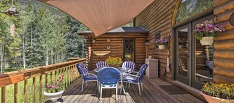 Silver Plume Mountain Haven With Views & Deck!
