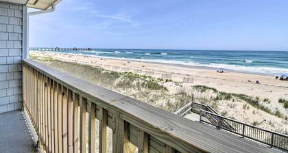 Beachfront Nags Head Condo w/ Private Balcony!
