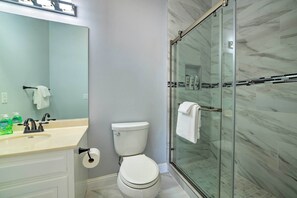 Interior - Sunny PCB Home w/ Balcony: Steps to the Beach! (Panama City Beach)