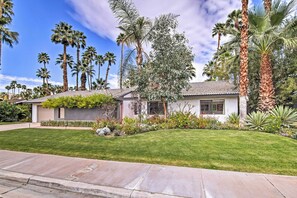 House (4 Bedrooms) | Interior - Covered Patio, Pool & Games: Home in Palm Springs (Palm Springs)