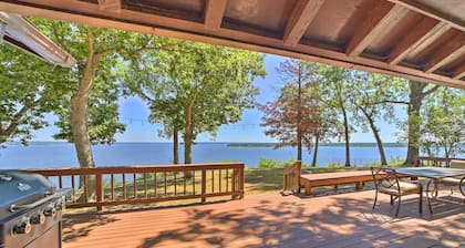 Grand Lake Views + Fire Pit: Monkey Island Home!