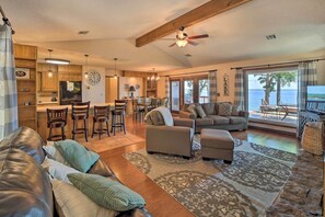 House (2 Bedrooms) | Interior - Grand Lake Views + Fire Pit: Monkey Island Home! (Afton)