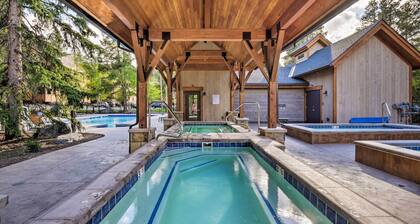 Walk to Lifts! 'snowdogs' Breck Condo w/ Fireplace