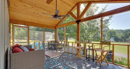 Guntersville Lake Home w/ Deck & Covered Boat Slip