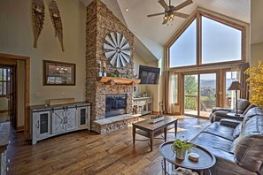 House (4 Bedrooms) | Front of property - Golf, Ski & Hike: Luxe Group Getaway in Granby! (Granby)