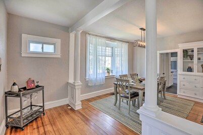 Sioux Falls Abode w/ Fire Pit - 1 Mi to Dtwn!