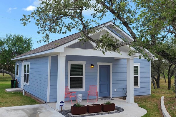 Façade de l’hébergement