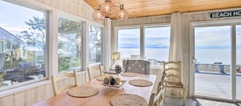 Waterfront Ferndale Home: Deck + Beach Access