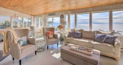 Waterfront Ferndale Home: Deck + Beach Access