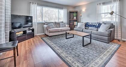 Cozy South Bend Retreat < 2 Mi to Notre Dame!