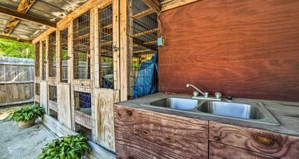 Oak Island Home w/ Fenced Yard, Walk to Long Beach