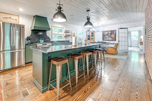 House (3 Bedrooms) | Interior - Chic Highlands Cabin Retreat w/ Deck + Office! (Highlands)