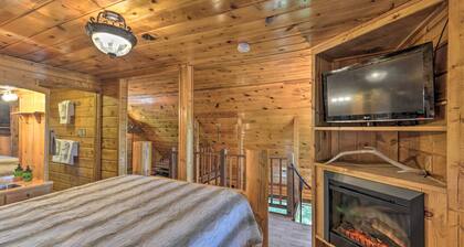 Alpine Adventures: Cozy Log Cabin w/ Deck & Views!