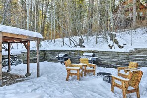 Interior - Alpine Winter Wonderland! Log Cabin w/ Views (Alpine)
