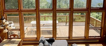 Family Cabin Near Snowshoe: Hot Tub, Sauna, Game Room & Mountain Views