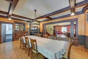 House (5 Bedrooms) | Interior - Historic Auburn House on 37 Acres w/ Private Lake! (Kent)