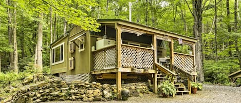 Fachada de la propiedad