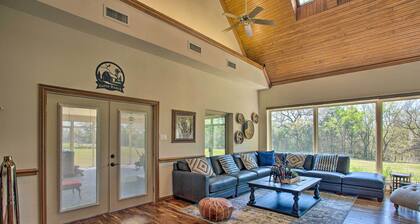 16-acre Pilot Point Ranch: Private Pond