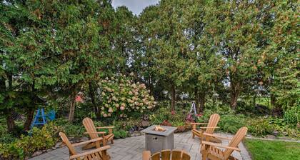Airy Cottage Close to Rock Lake w/ Fire Pit!