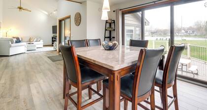 Cadillac Vacation Rental w/ Dock on Lake Mitchell!