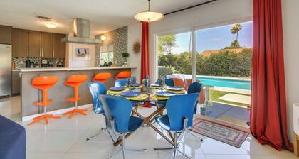 Funky Palm Springs Paradise Near Golf Courses