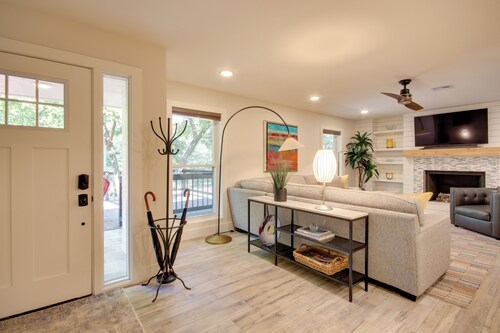 Sunny & Chic Retreat w/ Spacious Yard & Patio!