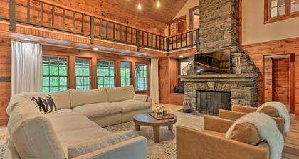 Hilltop Lackawaxen Gem w/ River View & Fire Pit