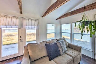 Water Views + Deck: Gun Barrel City Cottage!