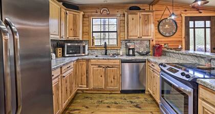 Serene Cabins w/ Decks & 8 Acres on Kiamichi River