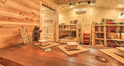 Serene Cabins w/ Decks & 8 Acres on Kiamichi River