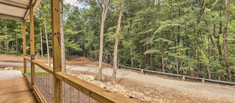 Tallassee Cabin w/ Forest Views Near Creek!