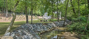 Butterfly Creek Columbus Estate on 3 Acres!