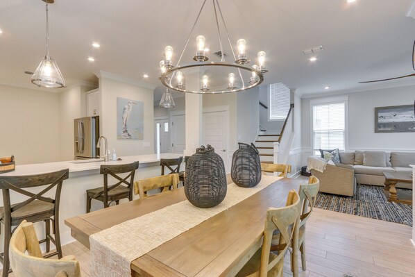 House (4 Bedrooms) | Interior - 3 Decks & Water Views: Breezy Home in Hilton Head (Hilton Head Island)